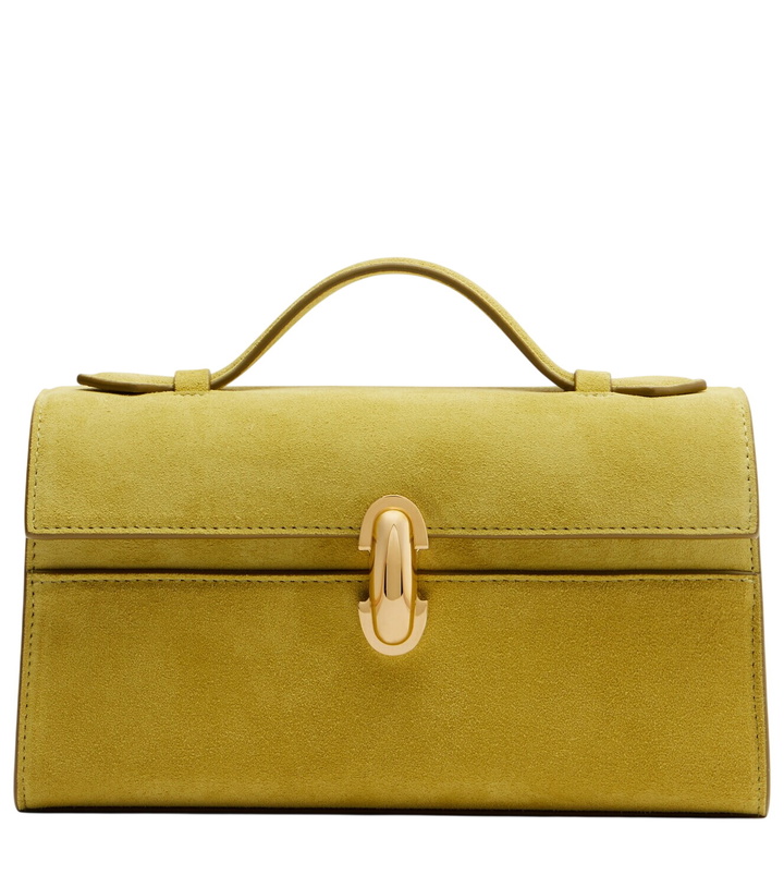 Photo: Savette Symmetry suede top-handle bag