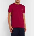 Lacoste - Pima Cotton-Jersey T-Shirt - Burgundy