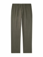 Loro Piana - Jarno Austin Straight-Leg Stretch-Cotton Twill Trousers - Green