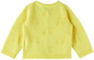 Bonpoint Baby Yellow Tibile Cardigan