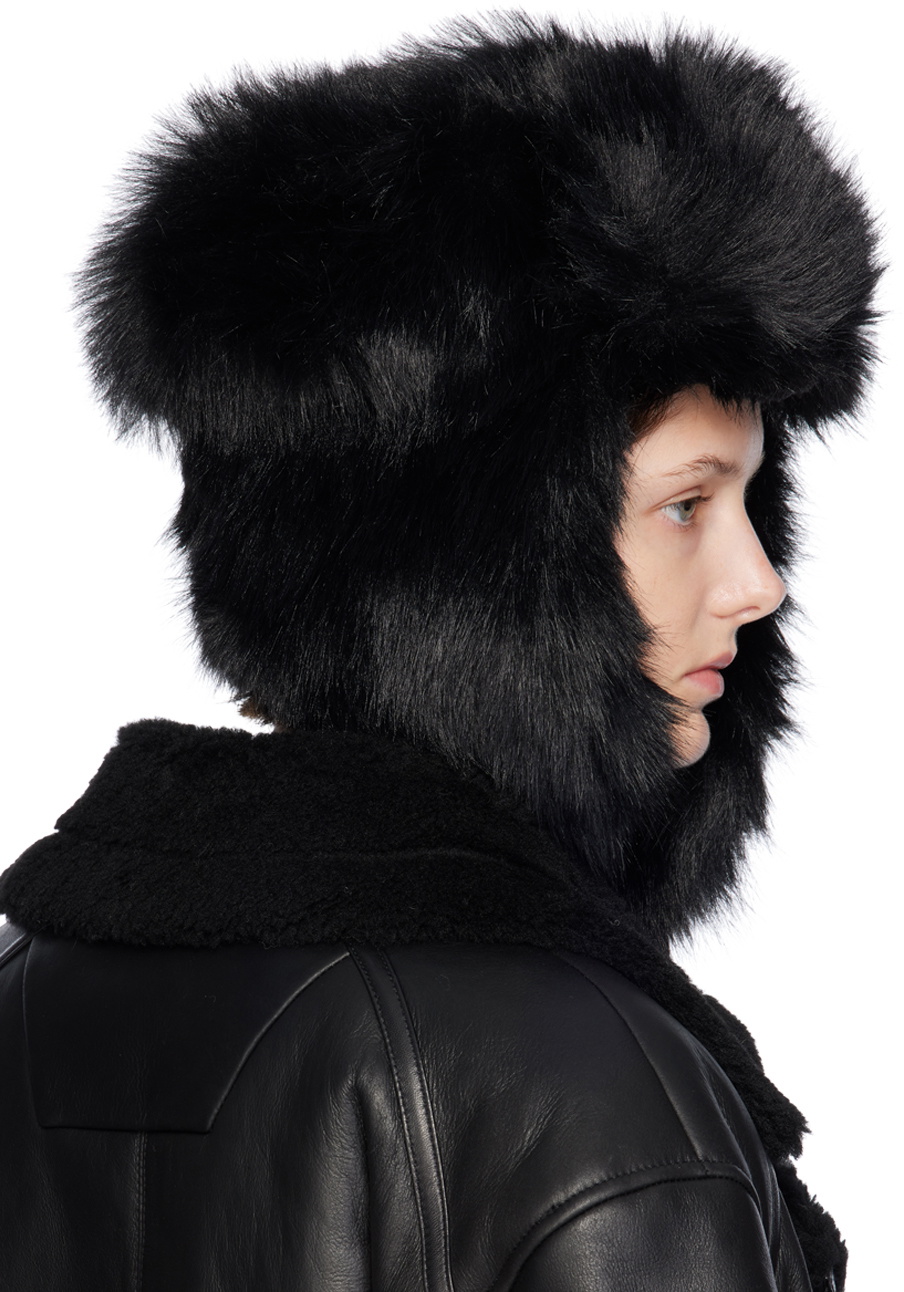 Juun.J Black Hardware Beanie