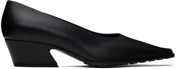 Photo: Bottega Veneta Black Tex Heels