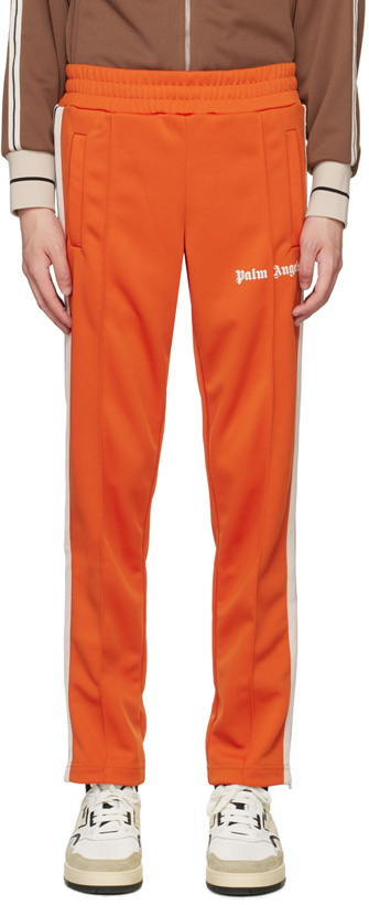Photo: Palm Angels Orange Classic Lounge Pants