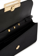 Victoria Beckham Dorian East-west Satin Clutch - Black - One Size