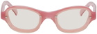 A BETTER FEELING Pink Skye Sunglasses