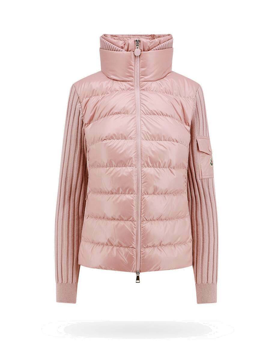 Moncler Jacket Pink Womens Moncler