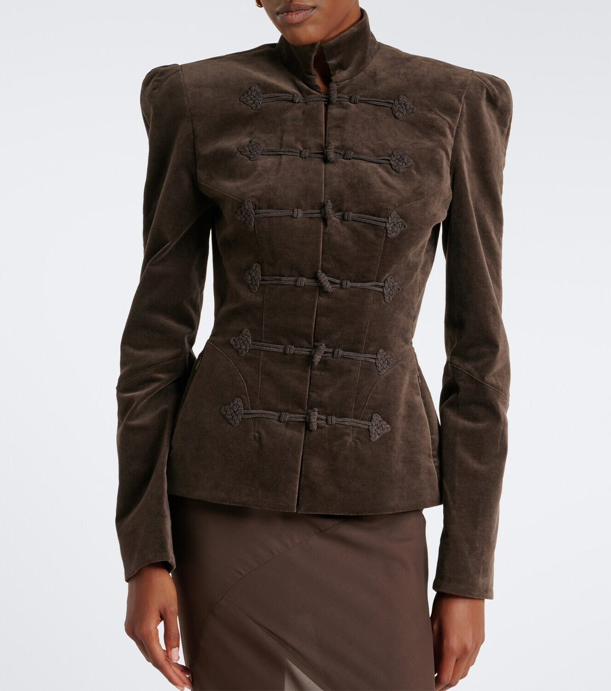 De La Vali Vega cotton velvet jacket