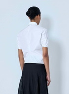 Jil Sander Short Sleeve Cotton Poplin Shirt