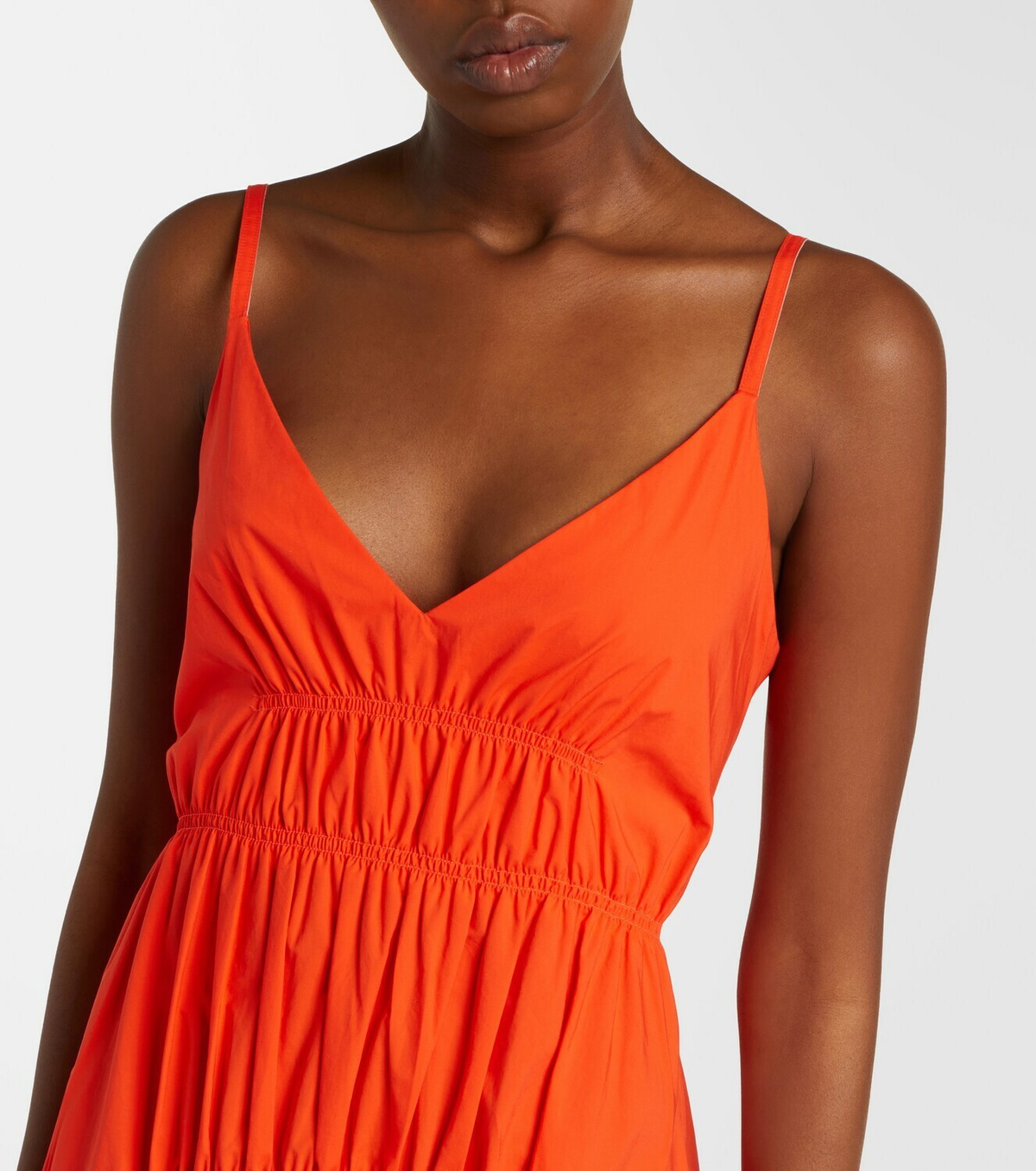 Proenza Schouler White Label Michelyn cotton-blend maxi dress