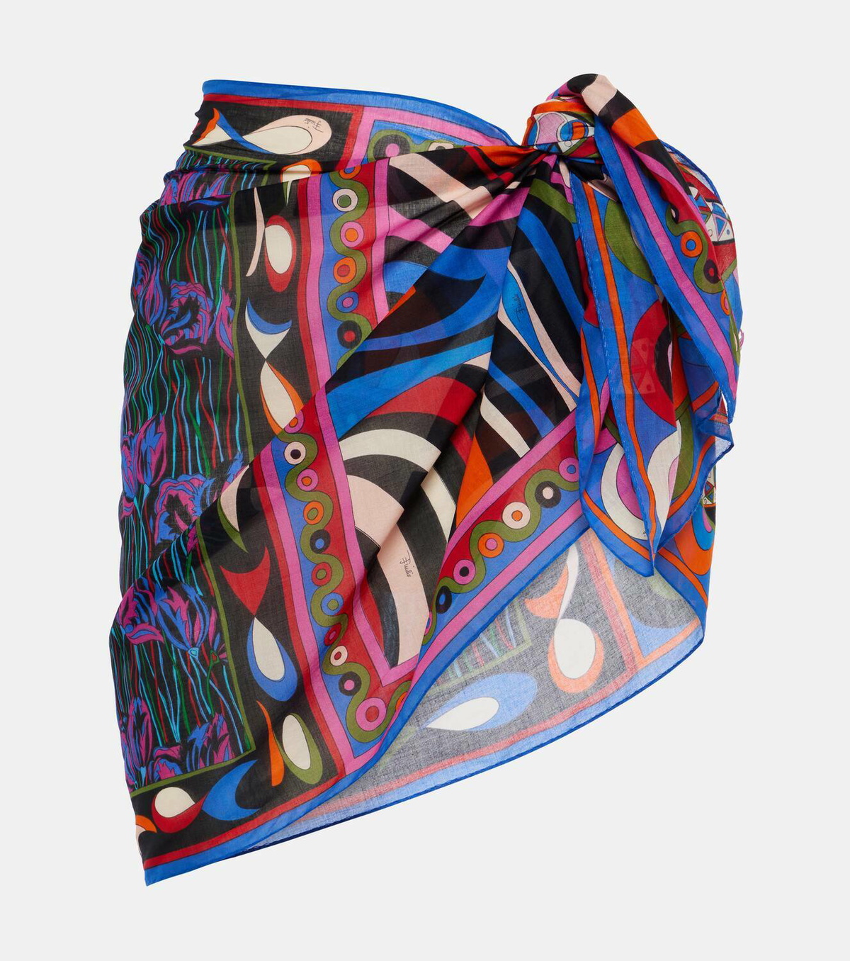 EMILIO PUCCI - 新品未使用 EMILIO PUCCI iPhoneXCASE COVER Pucci Printed cotton beach cover-up Emilio Pucci