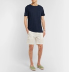 Onia - Chad Linen-Blend T-Shirt - Men - Navy