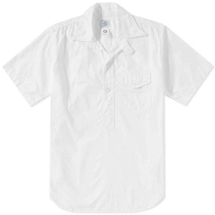 Photo: Post Overalls Short Sleeve C-Post 4 POS Shirt White