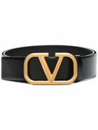 VALENTINO GARAVANI - Vlogo Signature Leather Belt