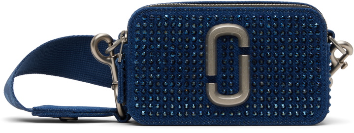 Photo: Marc Jacobs Blue 'The Crystal Denim Snapshot' Bag