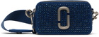 Marc Jacobs Blue 'The Crystal Denim Snapshot' Bag