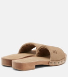 Brunello Cucinelli Suede clogs