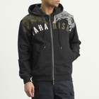 Maharishi Men's Kirin Embroidered Zip Hoodie in Black