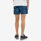 Paul Smith Men's Paisley Print Swim Shorts in Blue