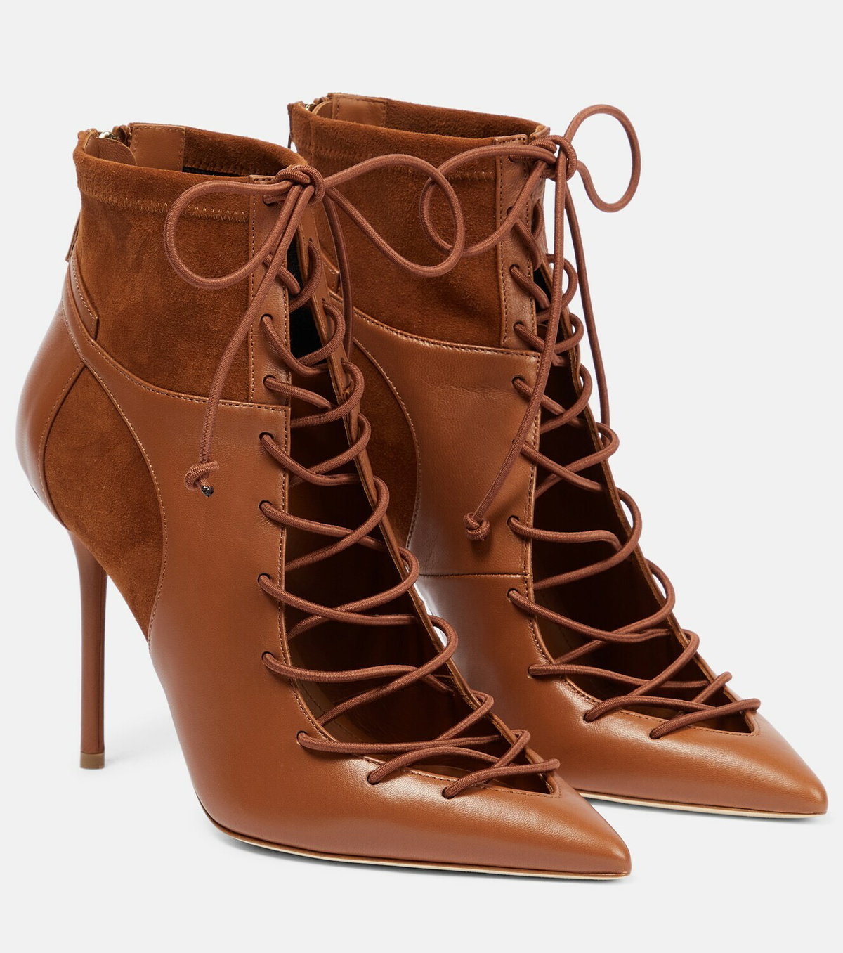 Malone Souliers Montana 100 leather lace-up boots