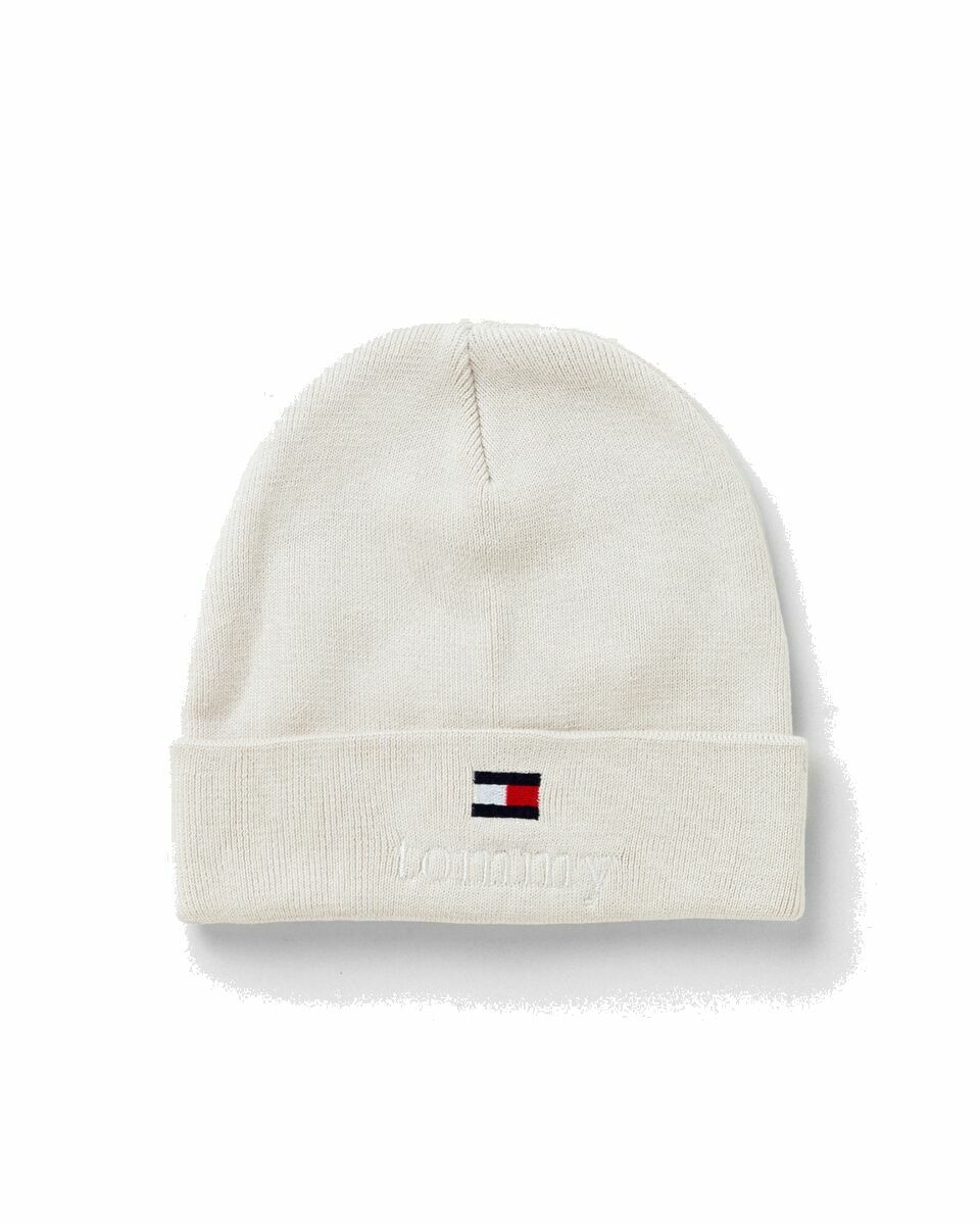 Photo: Tommy Jeans Tommy Jeans Beanie White - Mens - Beanies