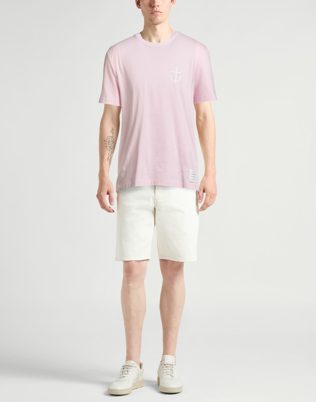 Thom Browne Mens T-shirt in Pink