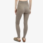 Fear of God ESSENTIALS Women's Waffle Leggings in Heather Gray