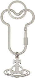 Vivienne Westwood Silver Penis Carabiner Keychain