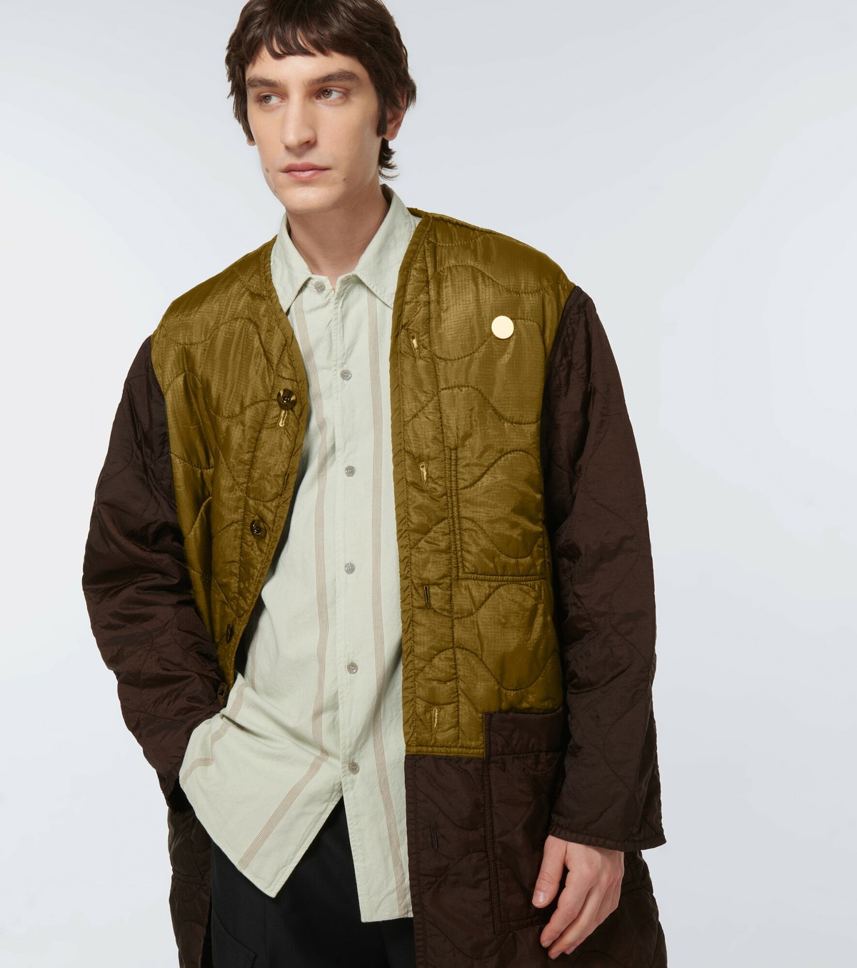 OAMC - Re:work quilted nylon coat OAMC