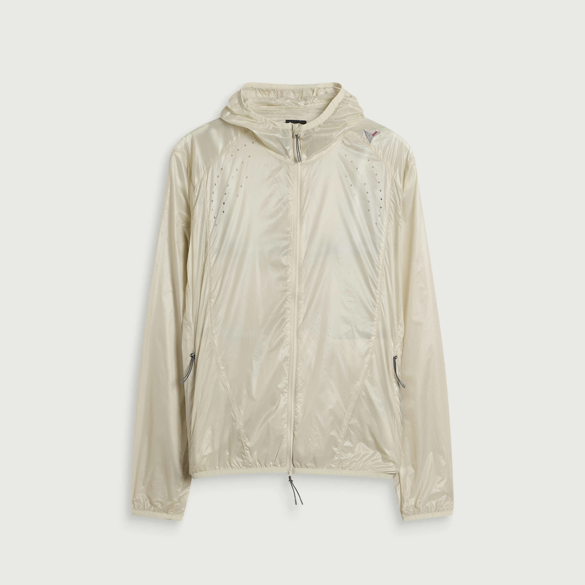 ROA Men's Hue Packable Wind Jacket in Dirty White