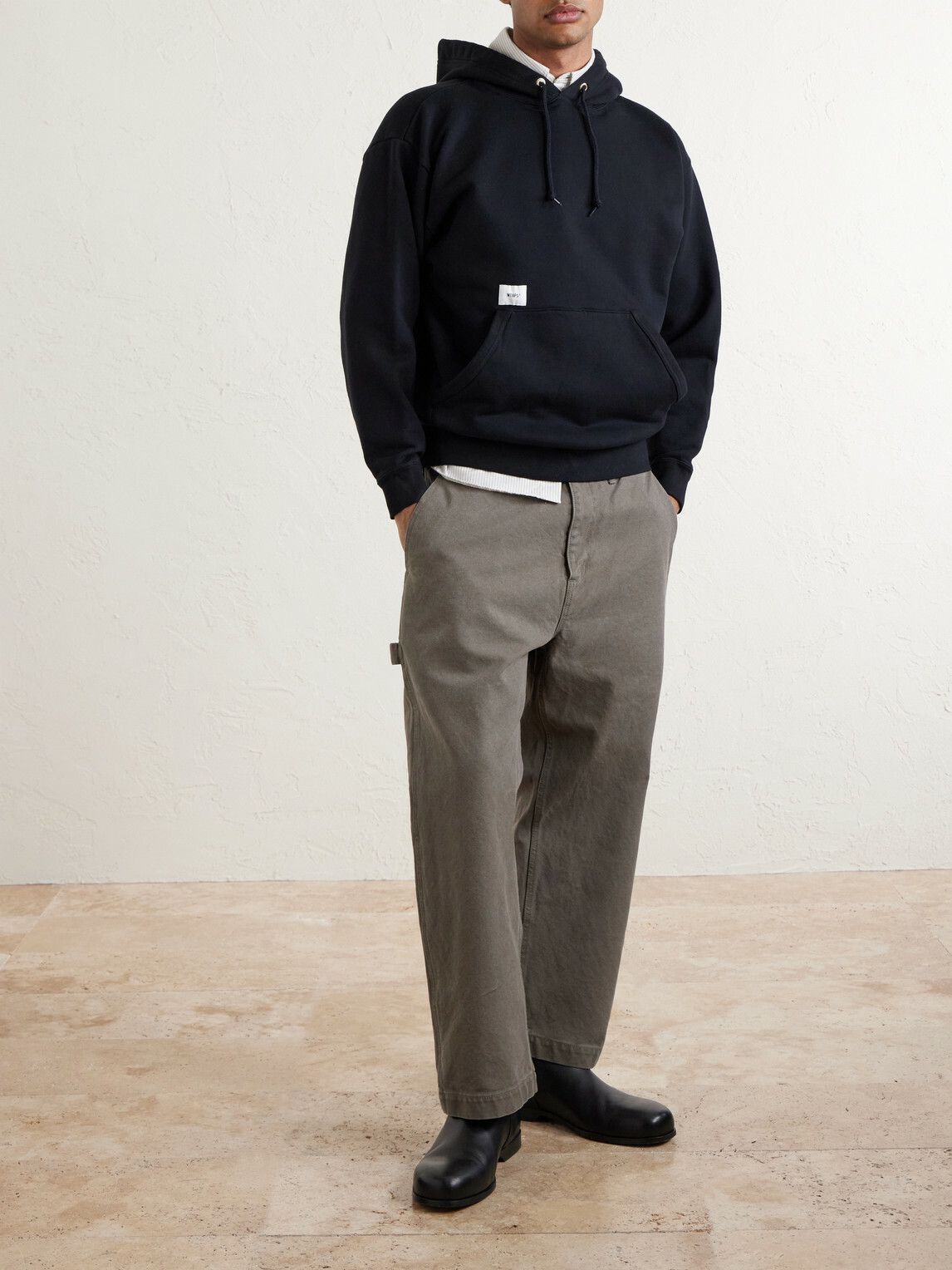 WTAPS - ARMSTG2501 Straight-Leg Cotton-Canvas Trousers - Brown