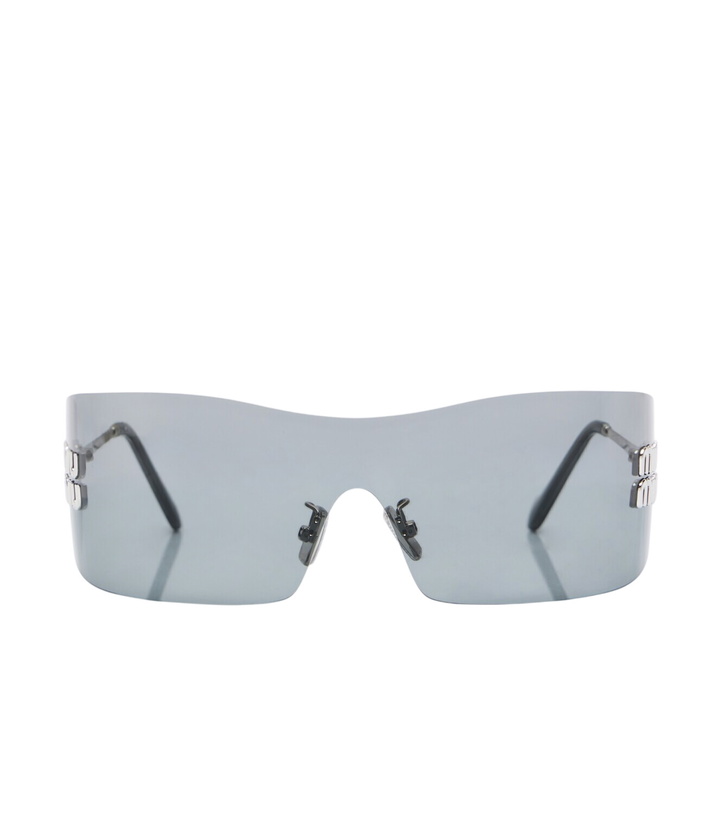 Photo: Miu Miu Aube shield sunglasses