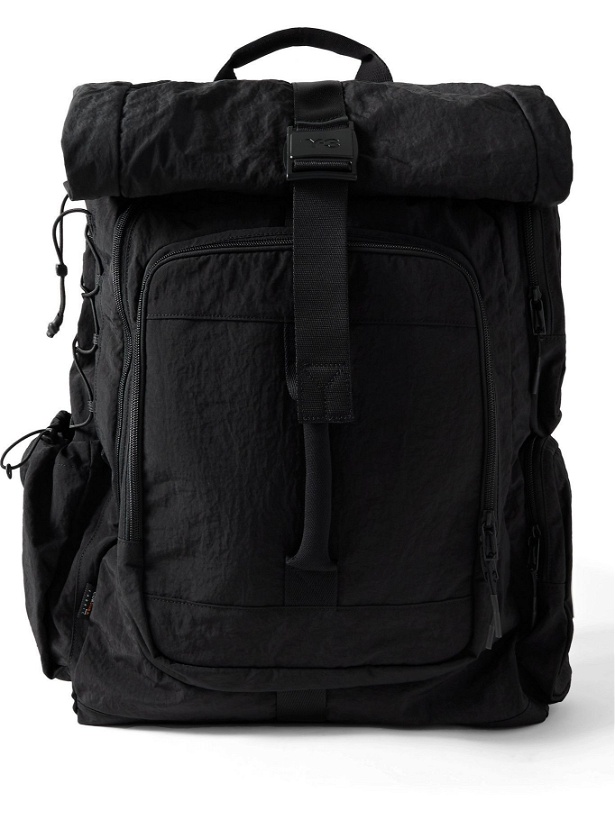 Photo: Y-3 - Logo-Appliquéd CORDURA Backpack - Black