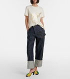 JW Anderson Plot woven leather mules