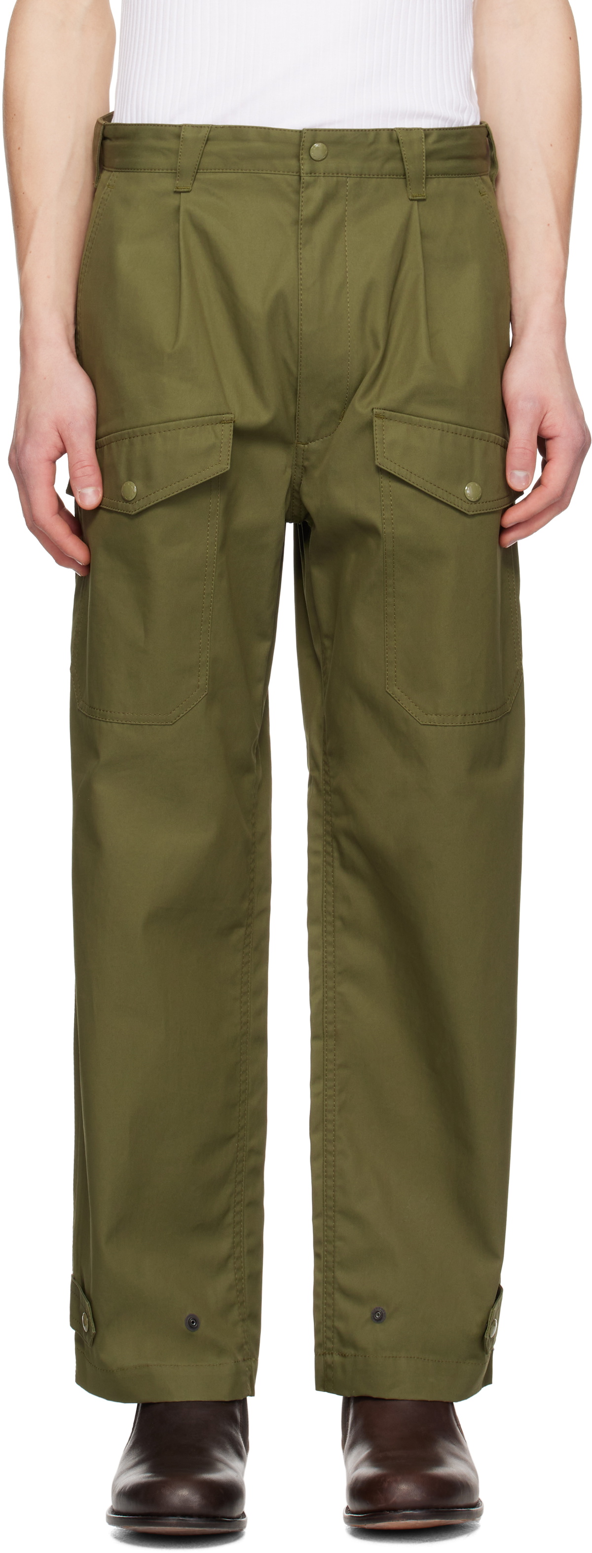 パンツ Pilgrim Surf+Supply / Gaston Cargo Pant Pilgrim Surf + Supply Gaston Cargo Pant - Olive – Goodhood