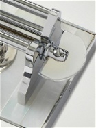 Lorenzi Milano - Chrome-Plated Mother-of-Pearl Toothpaste Squeezer