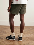 Alex Mill - Straight-Leg Garment-Dyed Cotton-Corduroy Shorts - Green