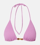 ViX Paula Hermanny Firenze Kiana beaded bikini top