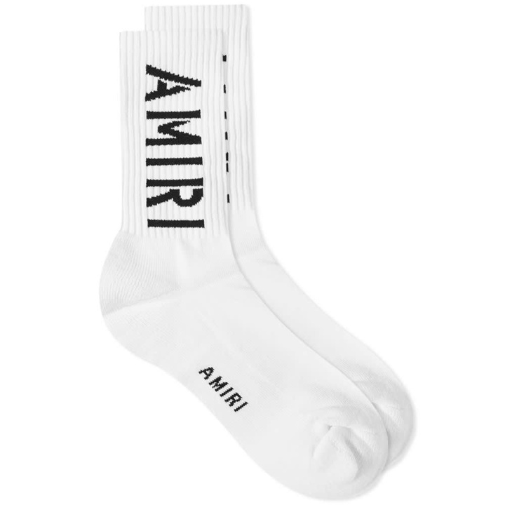 Photo: AMIRI Stencil Logo Sock