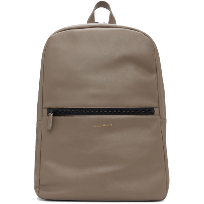 Photo: Common Projects Grey Simple Backpack