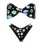 Oceanus Women's Lucca Bikini in Black