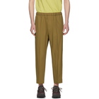 Jil Sander Tan Priamo Trousers