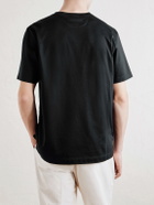 Zegna - Cotton-Jersey T-Shirt - Black