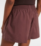 Varley Morales cotton poplin shorts