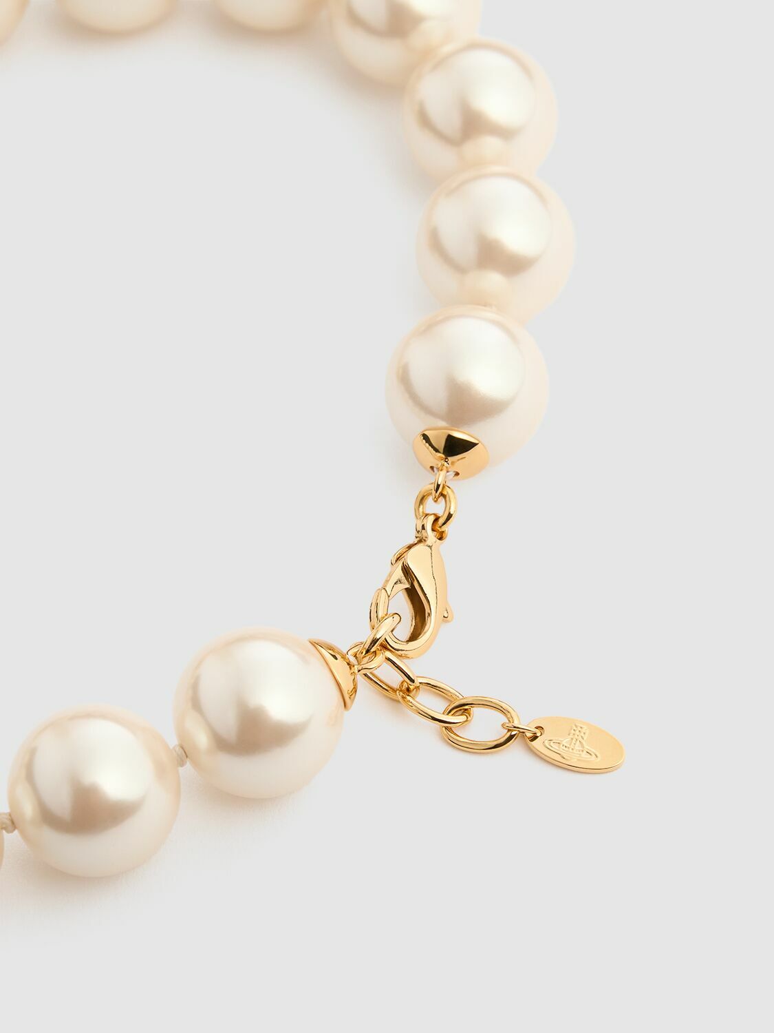 VIVIENNE WESTWOOD Neysa Imitation Pearl Collar Necklace