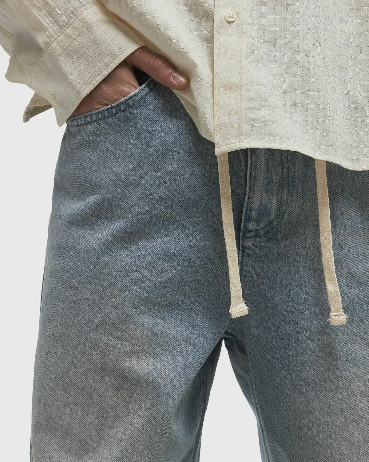 Reternity X POMPEII DENIM Blue Mens Jeans