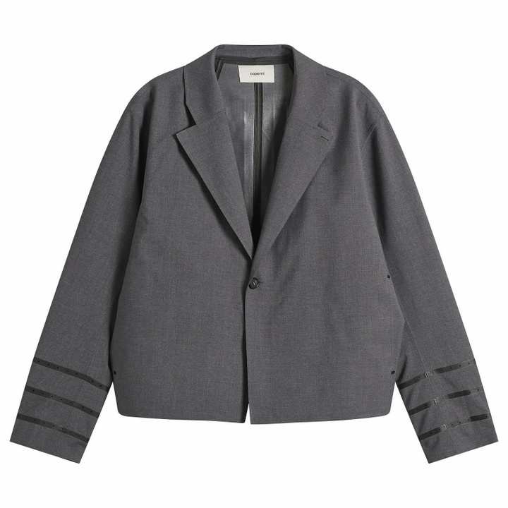 Photo: Coperni Women's TECHNICAL TAILORED JACKET in Grey