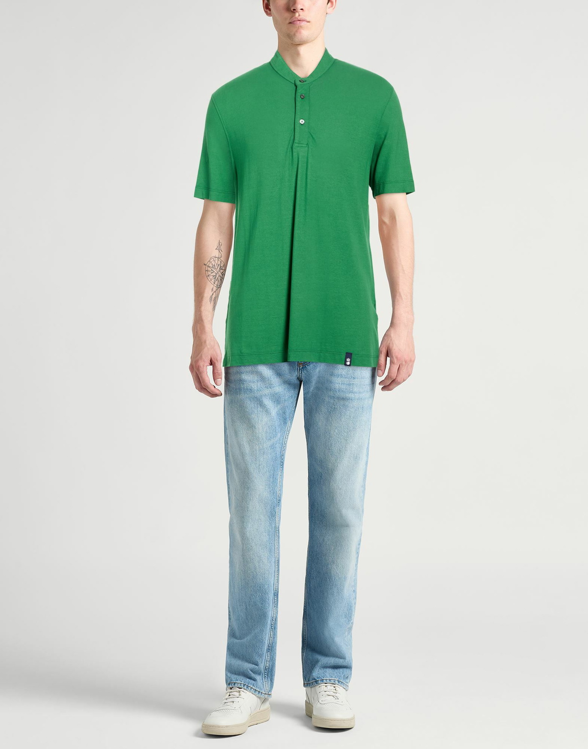 Drumohr Mens T-shirt in Green