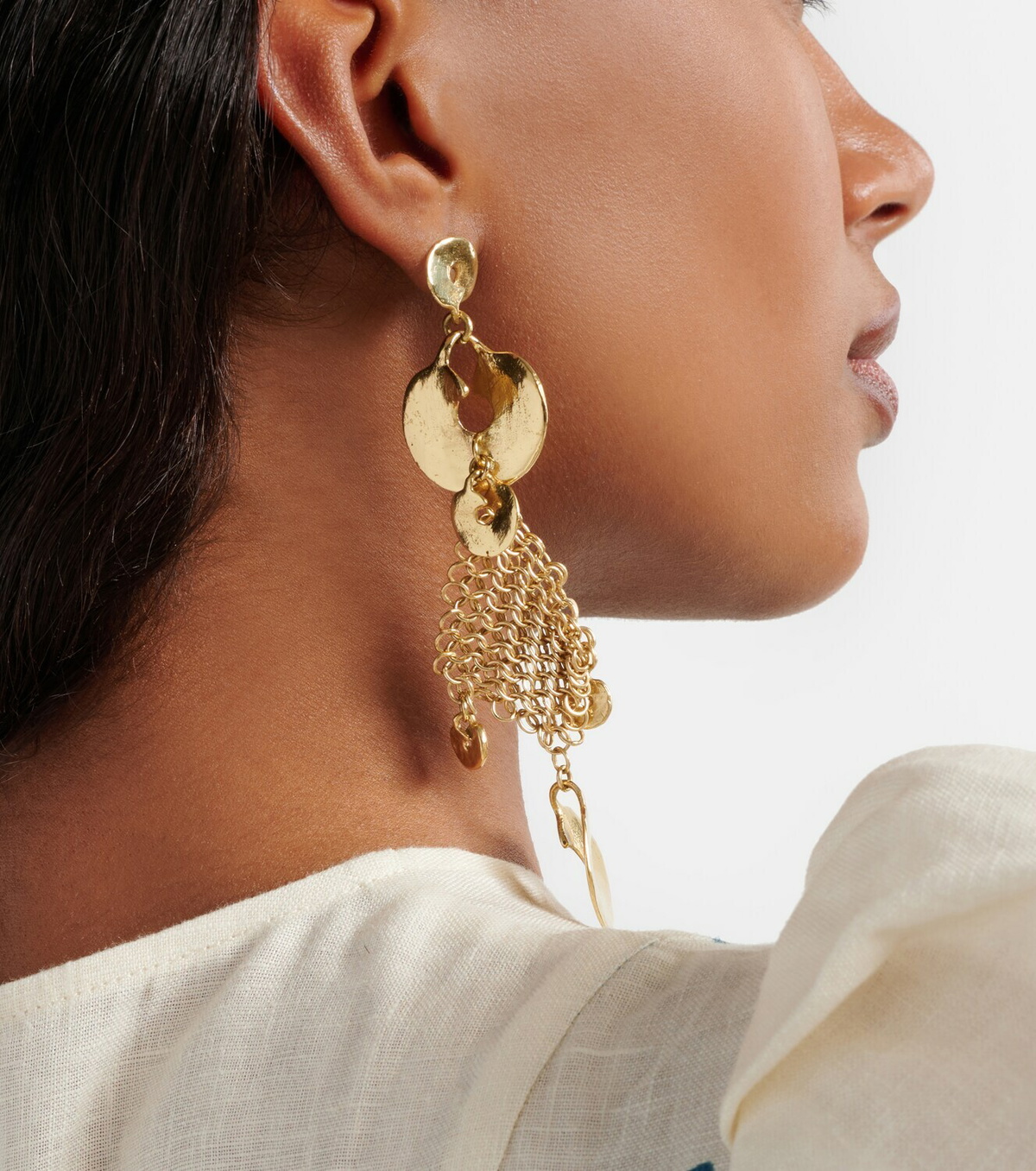 Alémais Atomic drop earrings