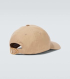 Burberry Logo embroidered gabardine baseball cap