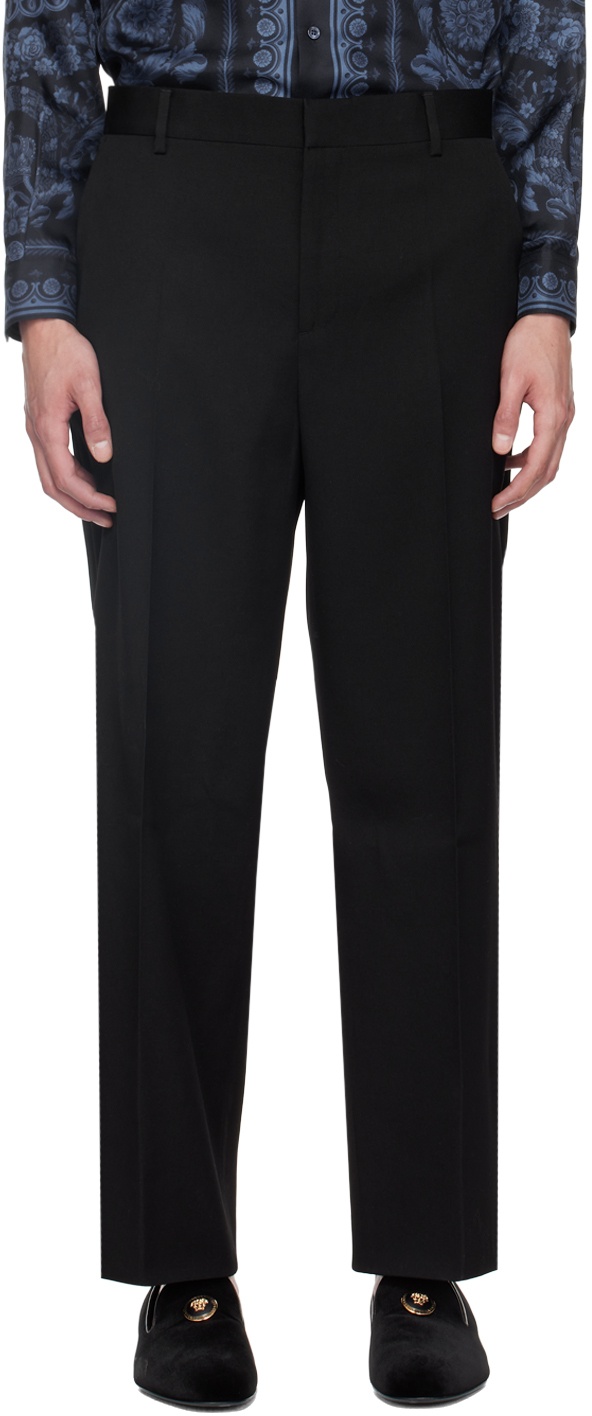 Photo: Versace Black Formal Trousers